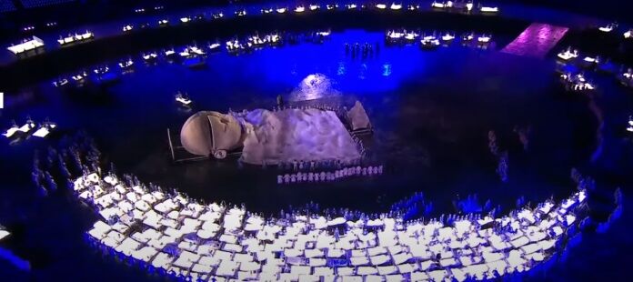 londonolympicsclosingceremonycovidbaby