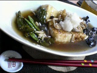 揚げ豆腐