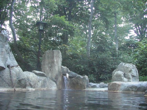 小谷温泉露天風呂