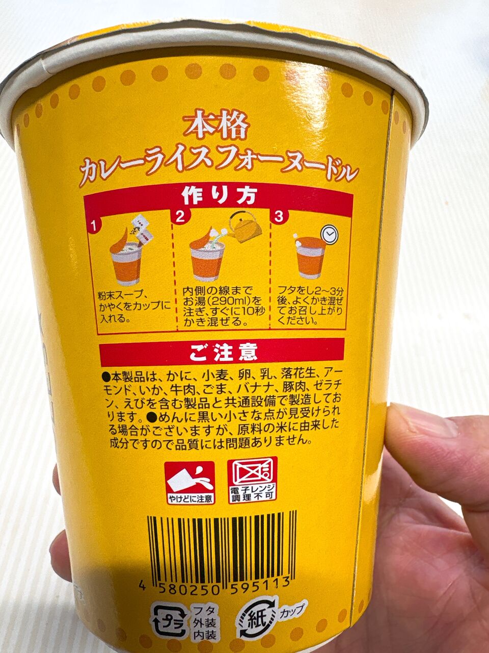 ベトナム輸入 「本格カレーライス・フォーヌードル」 : たかまつせん