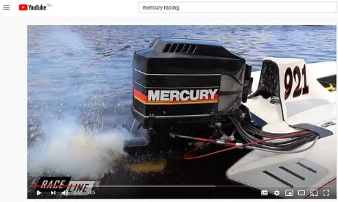 マーキュリーレーシングな電気屋さん降臨と落水事件もありました : 少