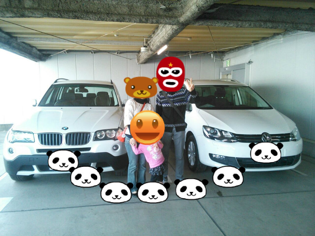 シャラン納車 たかむっポイ