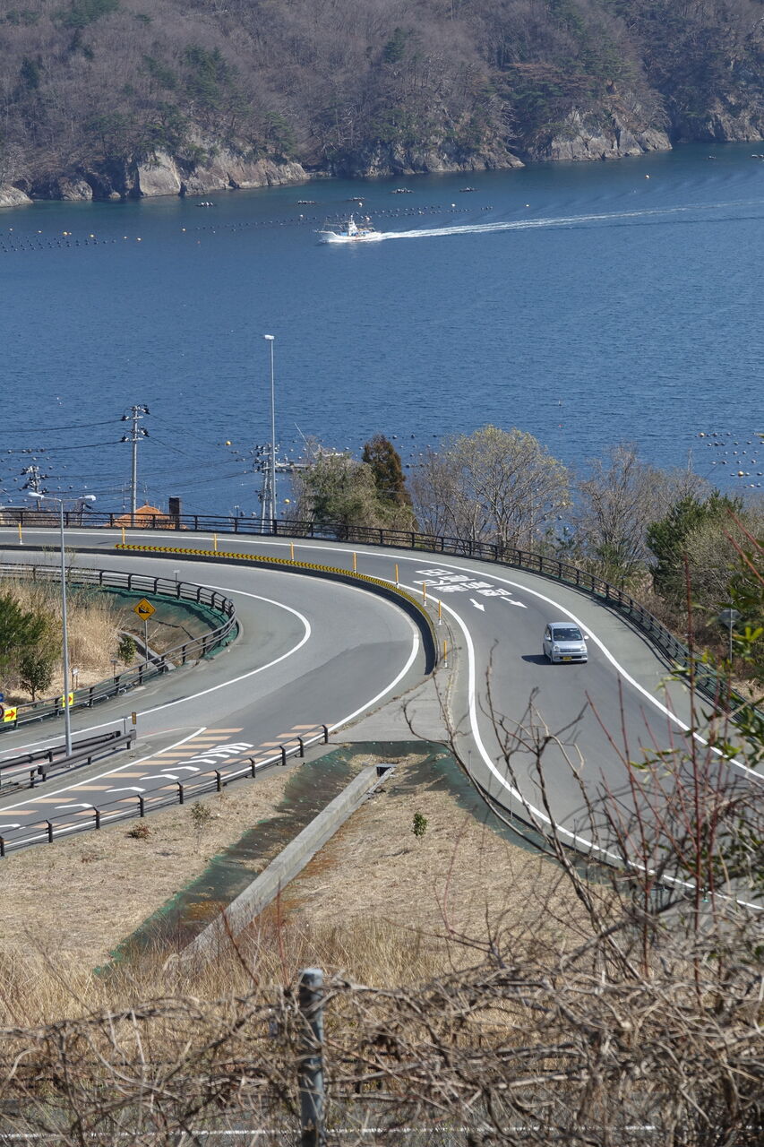 三陸道 大船渡碁石海岸icの側道から その２ 高速道路の側道から From The Sokudo Of Highway