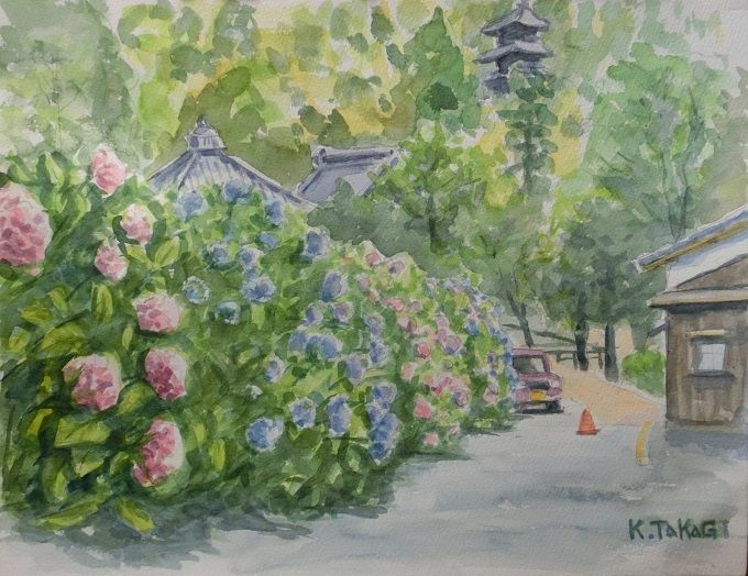 あじさい寺 : takaの新風景画2