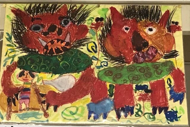 孫の怖い鬼さん takaの新風景画2 孫の怖い鬼さん takaの新風景画2