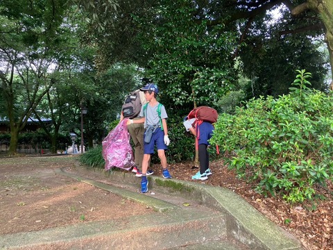 LINE_ALBUM_202484. 古城公園清掃奉仕活動_240805_2