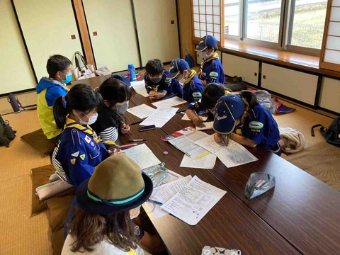 [高岡11団] 10月第2回カブ隊集会「高岡地区カブラリー作戦会議」