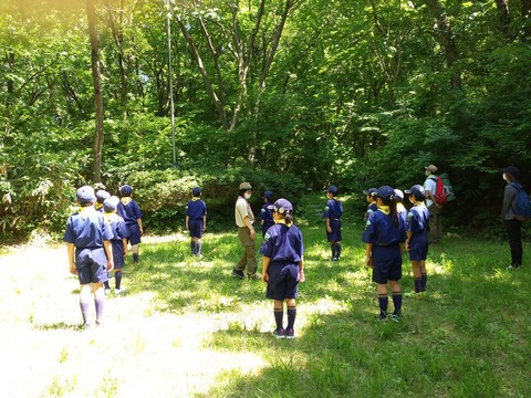 [高岡11団] 5月カブ隊集会「三千坊山ハイク」