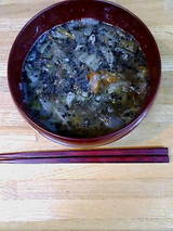 黒ごまスープ
