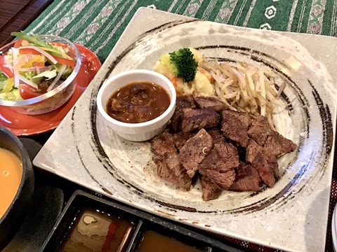 ランチステーキ
