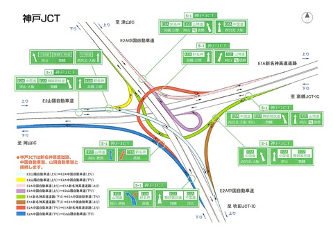 神戸JCT