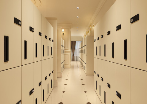 宝塚ホテルアルモニー改装後イメージ（ロッカー）