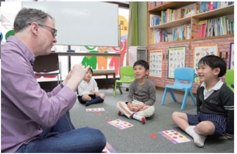 ジェフ先生と子どもたち