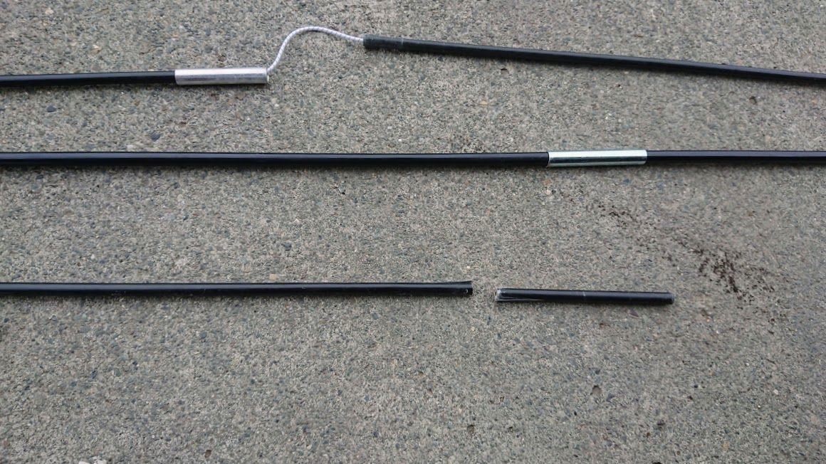 モンベル アストロドーム ポール製作 Debusキャンプ ゆるゆる自作キャンパー