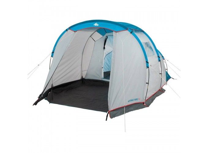 新作 Quechua ファミリーテント Arpenaz Family 4 1 Fresh Black Debusキャンプ ゆるゆる自作キャンパー