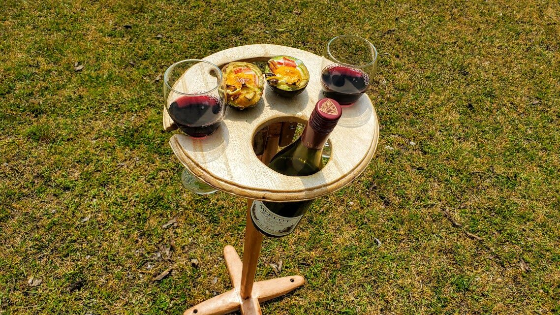 アウトドア ワインテーブルの製作 Debusキャンプ ゆるゆる自作キャンパー