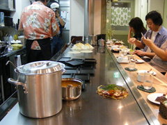 鉄板の一番端っこから・・