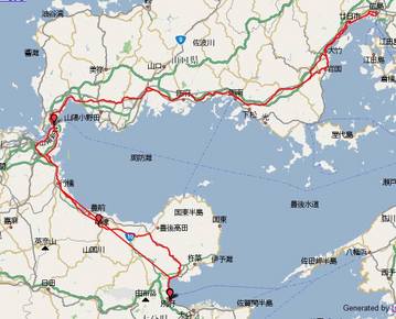 ハンター丸ちゃん号 別府日帰り640キロ 概要