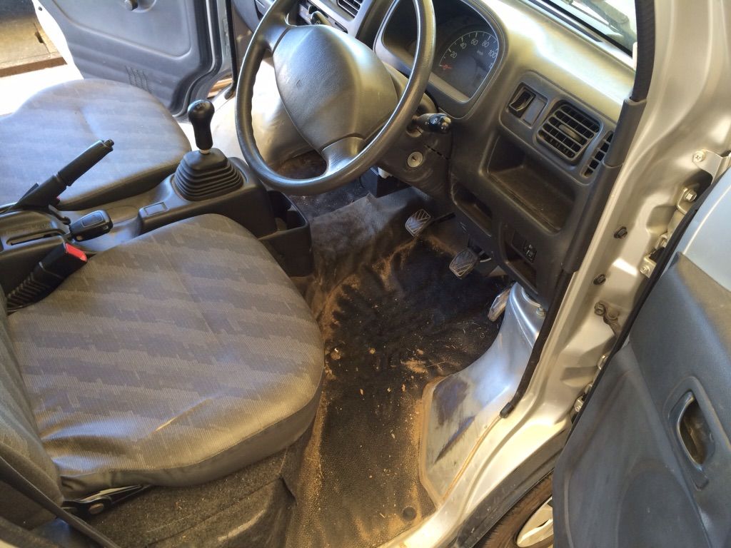 軽トラ クラウンの車検仕上げ タカセ自販 仕事の流儀