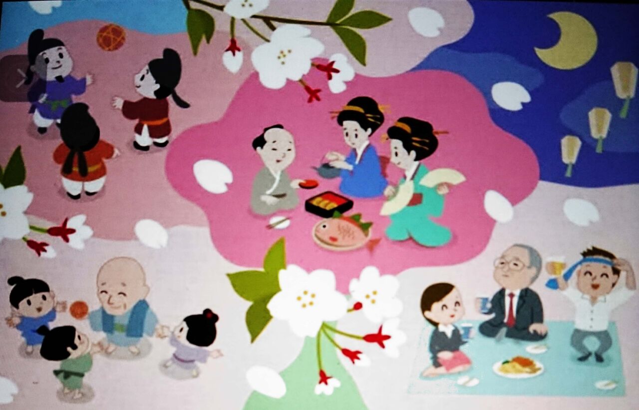 世の中は桜が咲いて笑い声 正岡子規 Takatamo８０