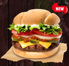 バーガーキング アンガスチーズバーガー アングリーアンガスバーガー ファストフードマニア