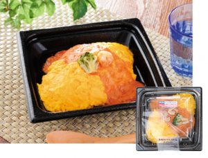 ローソン 海老のトマトクリームオムライス コンビニ マニアblog