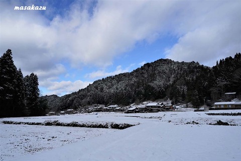 根羽村雪景色2