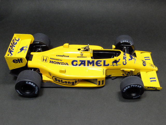 未組立】1/20 タミヤロータス99T トランスキット、キャメルデカール他