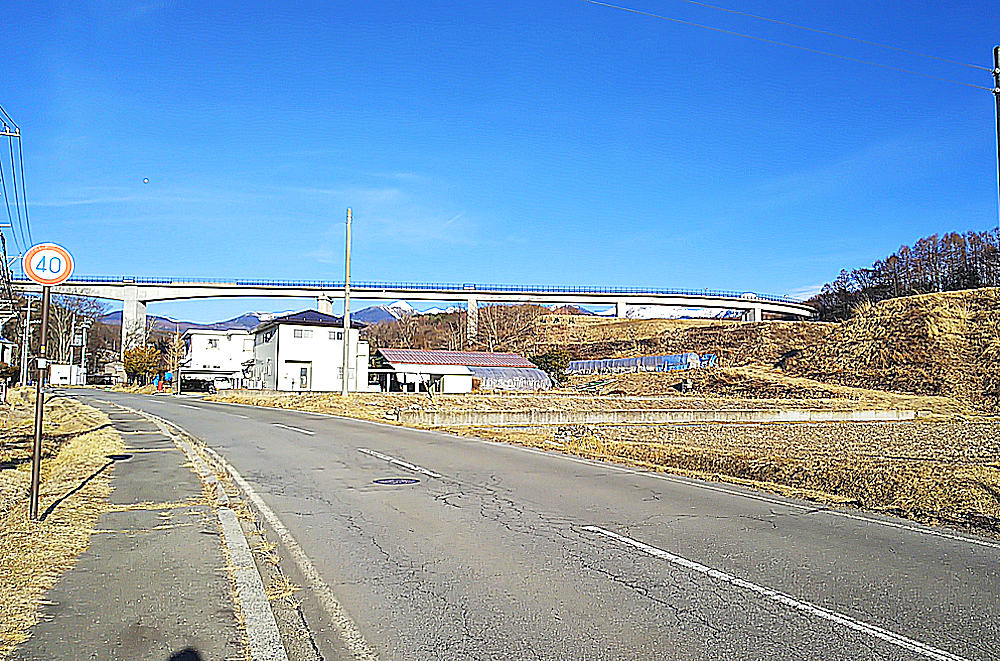 柳川に架かる大橋 多留姫 槻木 Shiraide 白井出 Garden 八ヶ岳山麓に暮らす