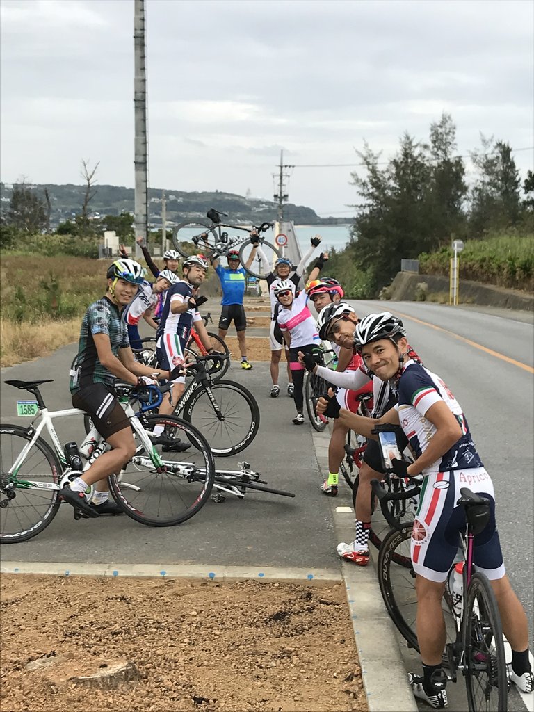 11月の自転車レース