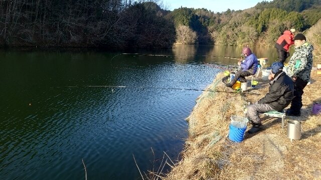 ワカサギ釣り 布目ダム22 01 16 釣りにつられて