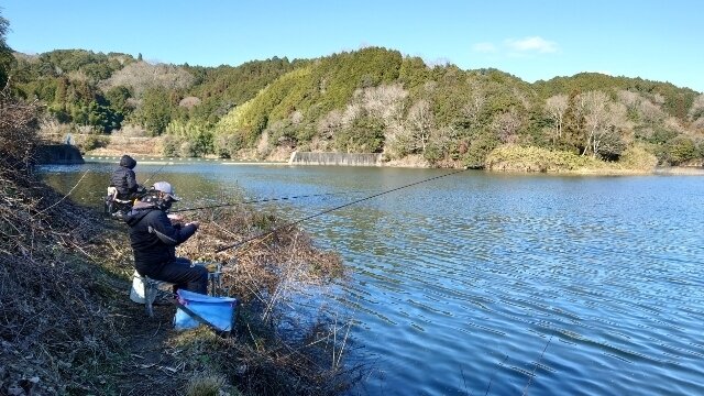 ワカサギ釣り 布目ダム22 01 08 釣りにつられて