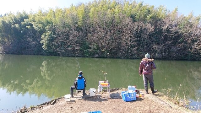 ワカサギ釣り 布目ダム 03 09 釣りにつられて ワカサギ釣り 布目ダム 03 09 釣りにつられて