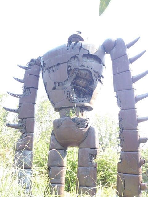 ロボット兵に会う そして風の谷のビール 三鷹の森 ジブリ美術館 三鷹 資格ゲッターが行く