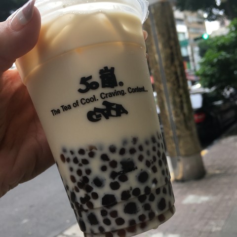 50嵐 ウーシーラン 一日一杯飲んでしまうくらいここのタピオカミルクティーが美味しくて 50嵐 承德店 台湾 台北 資格ゲッターが行く