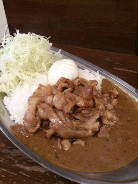 スタゆで下さい スタミナたっぷり スタミナごっつカレー カレーとワインのポール Curry Et Les Vins Paul 銀座 資格ゲッターが行く