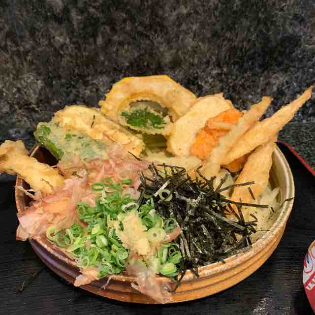 野菜天ぶっかけ 大地のうどん 東京馬場店 高田馬場 資格ゲッターが行く