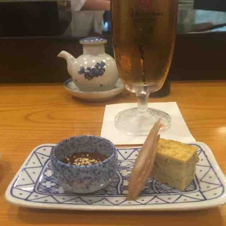 八郎すし付きだし