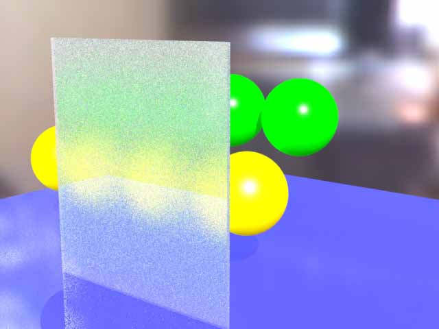 磨りガラスやってみた Modo 2 Zで行こう