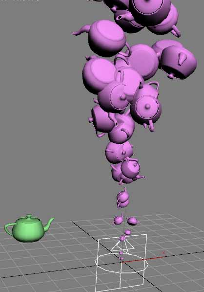 パーティクルシステムのお勉強 その１１ 3ds Max 2010 Zで行こう