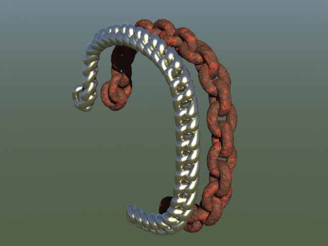 背景レイヤのカーブに沿って鎖を生成 その２ modo 202 : Zで行こう！