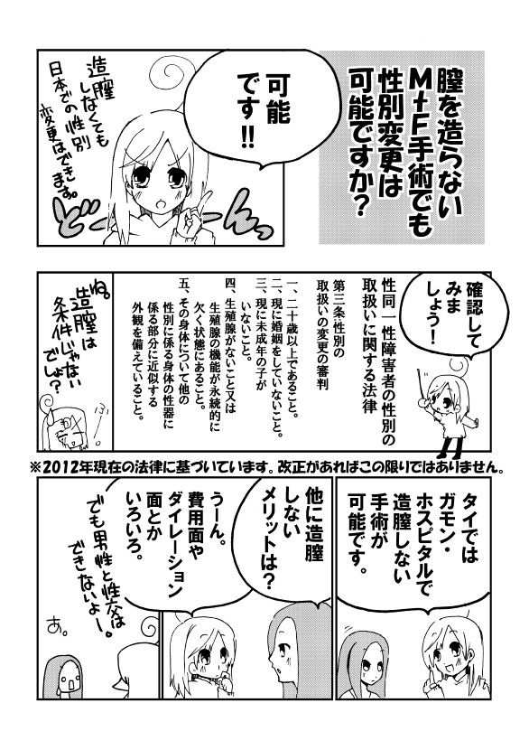 マンガで分かるタイのsrs 性別適合手術 バンコクで働く医療コーディネーターtakeのブログ Livedoor版 マンガで分かるタイのsrs 性別適合手術 バンコクで働く医療コーディネーターtakeのブログ Livedoor版