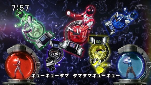 キュウレンジャー 1話 感想 シシレッド オオカミブルー オウシブラック カメレオングリーン カジキイエロー キュウレンオー 登場 たけ坊日記 Fgoやってます