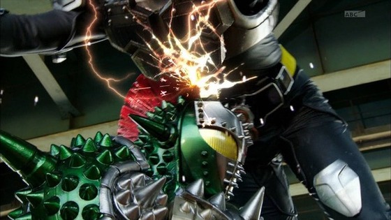 仮面ライダー鎧武 第7話 感想 デカい ミッチー無理 無理 ええい 男は度胸だ たけ坊日記 Fgoやってます