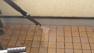 高圧洗浄機 ケルヒャー を使って タイルお掃除 あたしんち 高圧洗浄機 ケルヒャー を使って タイルお掃除 あたしんち