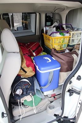 オートキャンプでのホンダn Boxの使い勝手やいかに キャンプ場とキャンプ道具を狭く深く語るブログ 略して セマフカ
