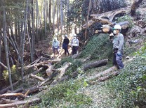 210923折本作業みち復旧