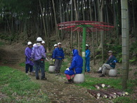 080510横国P雨の定例作業