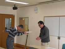 竹の学校終了式