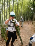 190601国際若竹伐採・下草刈り・竹水採水5